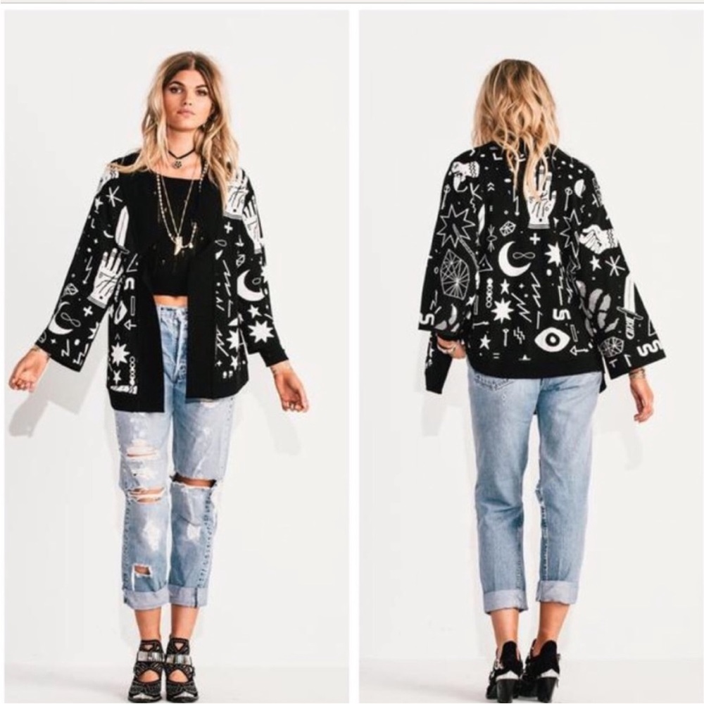 Jen’s Pirate Booty voodoo cardigan